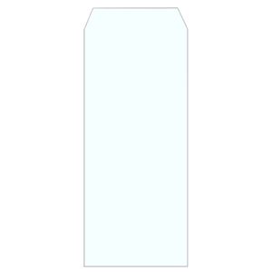 （まとめ） ピース R40再生ケント封筒 長480g／m2 〒枠なし センター貼 業務用パック 406-80 1ケース（1000枚） 【×3セット】