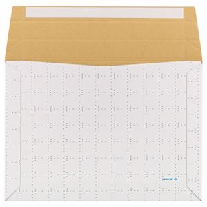 （まとめ） ライオン事務器 搬送用パック B4判内寸240×310mm GP-12M 1パック（5枚） 【×10セット】
