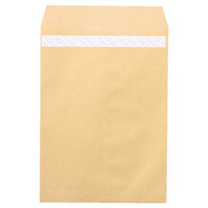 ピース R40再生紙クラフト封筒テープのり付 角2 85g／m2 業務用パック 697 1箱（500枚）