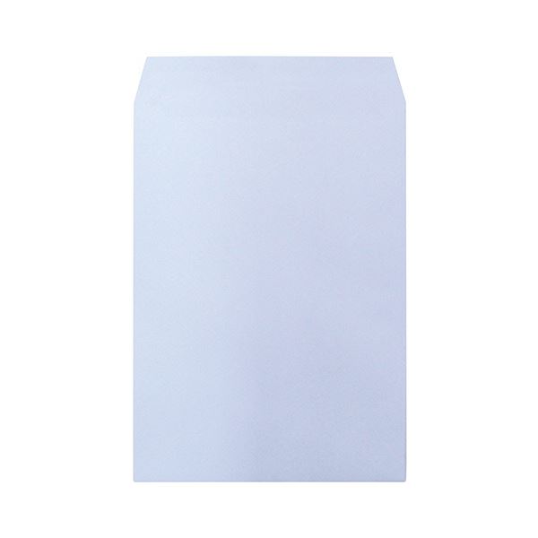ハート 透けないカラー封筒 角2パステルアクア XEP494 1セット（500枚：100枚×5パック） b04