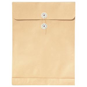 （まとめ） 菅公工業 再生紙クラフト エコパッカー角2 120g／m2 ホ038 1パック（10枚） 【×10セット】