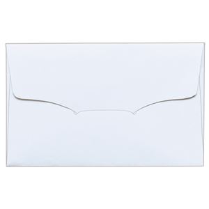 （まとめ） TANOSEE 名刺型封筒112×70mm 上質紙 104.7g 1セット（100枚：10枚×10パック） 【×5セット】