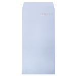 （まとめ） ハート 透けないカラー封筒 長3パステルアクア XEP294 1セット（500枚：100枚×5パック） 【×2セット】