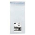 （まとめ） TANOSEE OPP袋 フタ・テープ付長3 120×235+40mm 1セット（1000枚：500枚×2パック） 【×3セット】