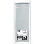 （まとめ） TANOSEE OPP袋 フタ・テープ付長40封筒用 90×225+40mm 1パック（100枚） 【×30セット】