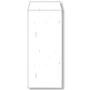 （まとめ） 長門屋商店 和み紙封筒 長4105g／m2 しろ 徳用 ナフ-251 1パック（50枚） 【×5セット】