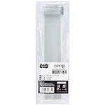 （まとめ） TANOSEE OPP袋 フタ・テープ付筆記具1本用 35×160+40mm 1セット（500枚：100枚×5パック） 【×5セット】