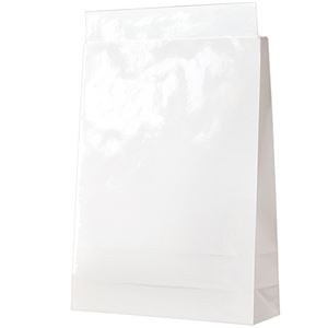 TANOSEE 宅配袋 PPフィルム加工大 白 封かんテープ付 1セット（1000枚：100枚×10パック）