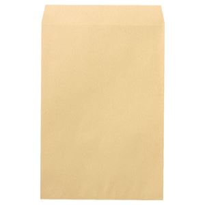 ピース R40再生紙クラフト封筒 角185g／m2 業務用パック 700-80 1箱（500枚）
