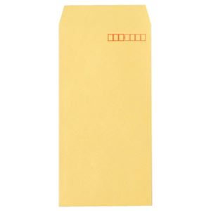 （まとめ） TANOSEE R40クラフト封筒 長370g／m2 〒枠あり 1パック（100枚） 【×30セット】