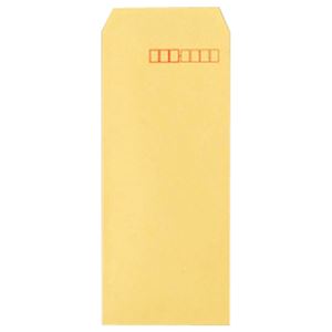 （まとめ） TANOSEE R40クラフト封筒 長470g／m2 〒枠あり 1パック（100枚） 【×30セット】
