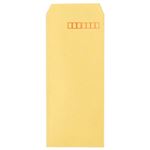 （まとめ） TANOSEE R40クラフト封筒 長470g／m2 〒枠あり 1パック（100枚） 【×30セット】
