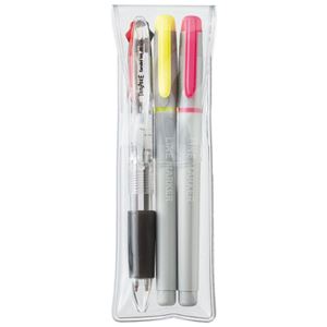 （まとめ） TANOSEE 筆記具3点セット1パック 【×30セット】
