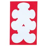 赤城 大人 半円袋 上質紙60×95mm フ726 1セット（500枚：10枚×50パック）