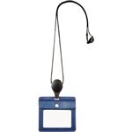 （まとめ） アスカ IDカードホルダーオープンポケットタイプ ブルー ID02B 1個 【×5セット】