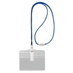 （まとめ） ライオン事務器 つりさげチャック式名札レスキュー名札 平ひも レッド N-77FR（R） 1個 【×10セット】