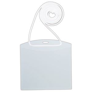 TANOSEE イベント用名札スタンダードサイズ ひも付 1セット（1000個：10個×100パック）