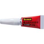 （まとめ） 3M スコッチ 瞬間接着剤ミニ小分け0.5g／本 AMN-G3 1パック（3本） 【×30セット】