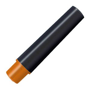 （まとめ） ゼブラ 水性マーカー紙用マッキー（太+細）用インクカートリッジ オレンジ RWYT5-OR 1パック（2本） 【×50セット】
