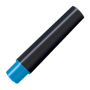（まとめ） ゼブラ 水性マーカー紙用マッキー（太+細）用インクカートリッジ ライトブルー RWYT5-LB 1パック（2本） 【×50セット】