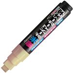 （まとめ） レイメイ藤井 蛍光ボードマーカー太字平芯 ベージュ LBM281J 1本 【×30セット】