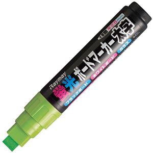 （まとめ） レイメイ藤井 蛍光ボードマーカー太字平芯 リーフグリーン LBM281MD 1本 【×30セット】