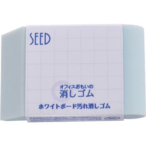 （まとめ） シード ホワイトボード汚れ消しゴムOK-WB1 1個 【×10セット】