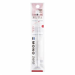 （まとめ） トンボ鉛筆 替え消しゴム モノゼロ丸型用 ER-KUR 1パック（2本） 【×30セット】