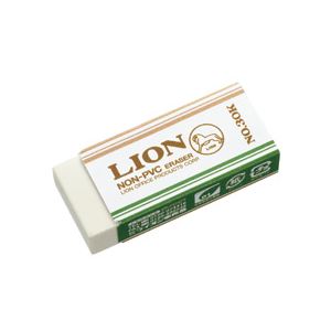 （まとめ） ライオン事務器 非塩ビ字消 大No.30K 1個 【×50セット】