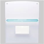 （まとめ） ソニック ソフトマグネットポケット A4カードホルダー付 MP-5973-W 1個 【×5セット】