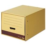 TANOSEE ファイリングキャビネットショートタイプ A4用 内寸W322×D394×H263mm 1セット（5個）