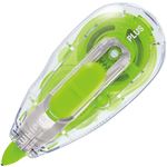 （まとめ） プラス 修正テープ ホワイパースライド本体 4mm幅×12m ライムグリーン WH-114 LGR 1個 【×30セット】