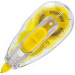 （まとめ） プラス 修正テープ ホワイパースライド本体 6mm幅×12m イエロー WH-116 YL 1個 【×30セット】
