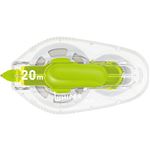 （まとめ） プラス 修正テープ ホワイパーLT4mm幅×20m グリーン WH-1404 1セット（10個） 【×2セット】