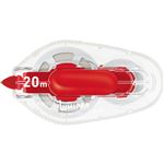 （まとめ） プラス 修正テープ ホワイパーLT6mm幅×20m レッド WH-1406 1セット（10個） 【×2セット】