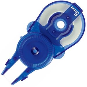 （まとめ） プラス 修正テープ ホワイパースライド交換用テープ 5mm幅×12m ブルー WH-115R-10P BL 1パック（10個） 【×5セット】