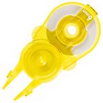 （まとめ） プラス 修正テープ ホワイパースライド交換用テープ 6mm幅×12m イエロー WH-116R YL 1個 【×30セット】