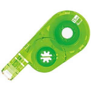 （まとめ） プラス 修正テープホワイパースイッチ交換テープ 4mm グリーン WH-1514R-10P 1パック（10個） 【×5セット】