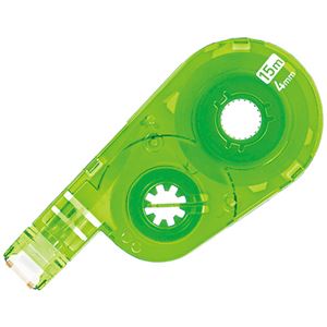（まとめ） プラス 修正テープホワイパースイッチ交換テープ 4mm幅×15m グリーン WH-1514R 1個 【×30セット】