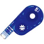 （まとめ） プラス 修正テープホワイパースイッチ交換テープ 5mm幅×15m ブルー WH-1515R 1個 【×30セット】