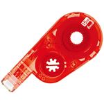 （まとめ） プラス 修正テープホワイパースイッチ交換テープ 6mm幅×15m レッド WH-1516R 1個 【×30セット】