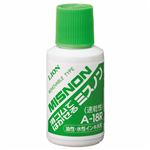 （まとめ） ライオン事務器消しゴムではがせるミスノン 油性・水性共用 18ml A-18R 1本 【×10セット】