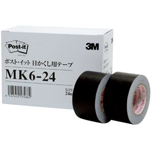 3M ポスト・イット 目かくし用テープ24mm幅×10m MK6-24 1パック（6巻）