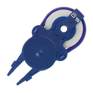 （まとめ） プラス 修正テープ ホワイパースライドベーシックカラー 交換テープ 5mm幅×10m ブルー WH-015R 1個 【×30セット】