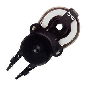 （まとめ） プラス 修正テープ ホワイパースライドベーシックカラー 交換テープ 6mm幅×10m ブラック WH-016R 1個 【×30セット】