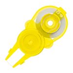 （まとめ） プラス 修正テープ ホワイパースライドポップカラー 交換テープ 6mm幅×10m WH-016BC-Rクリアイエロー 1個 【×30セット】