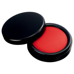 （まとめ） TANOSEE 速乾朱肉 40号直径44mm 1個 【×10セット】