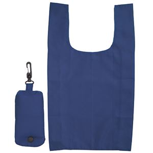 （まとめ） ジーナス ECO コンパクトマイバッグネイビー 98080-NV 1枚 【×30セット】