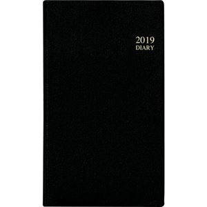 （まとめ） 高橋書店 2019年版ニューダイアリーミニ1 2019年1月始まり 手帳判 黒 No.133 1冊 【×5セット】