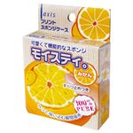 （まとめ） デビカ プリントスポンジケースモイスティ みかん 020720 1個 【×10セット】